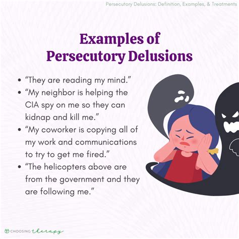 dating someone with persecutory delusions